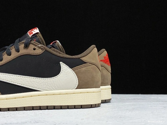 MaikeSneakers Low 1 Dark Travis Jordan OG x Air SP CQ4277-001 Mocha Scott 0804